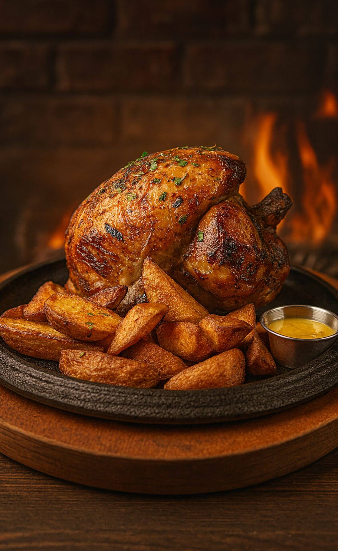 pollo asado con patatas 2